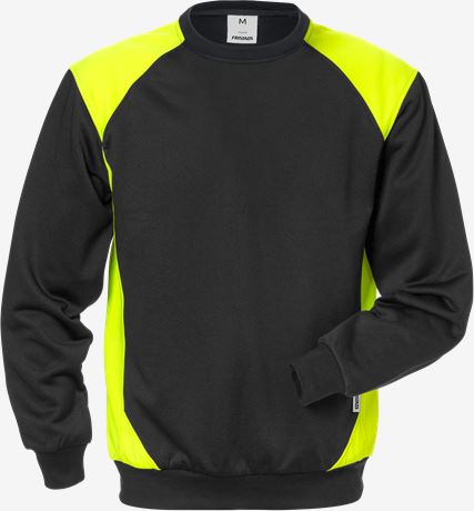 Black/highvis yellow