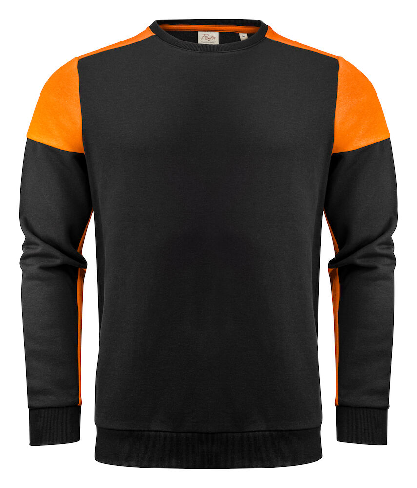 Black/Orange