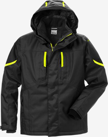 Black/highvis yellow