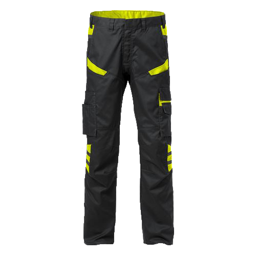 Black/highvis yellow