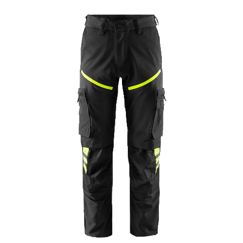 Black/highvis yellow