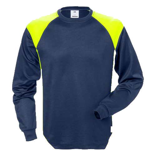 Navy/highvis yellow