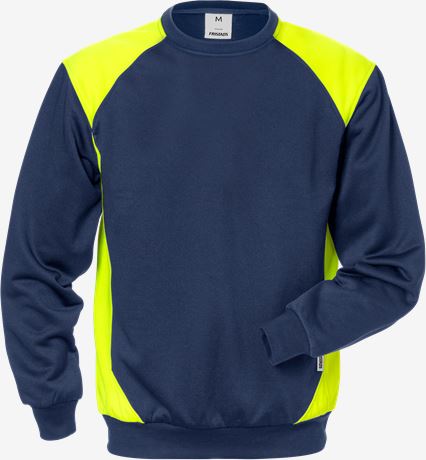 Navy/highvis yellow
