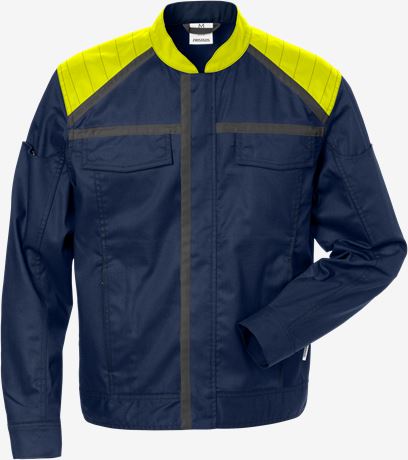 Navy/highvis yellow