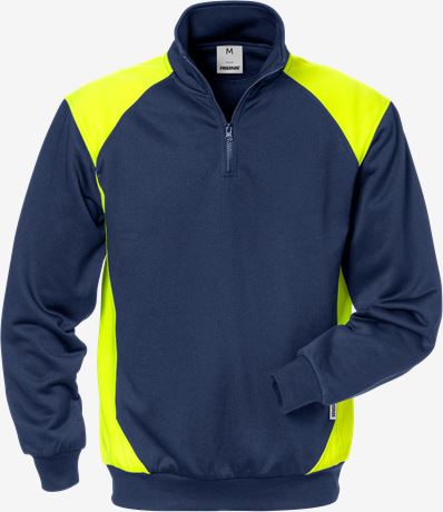 Navy/highvis yellow